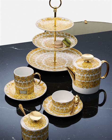 Versace Medusa Rhapsody Tableware Gold Unisex 